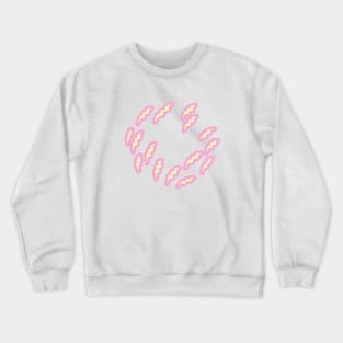 Pink Lemonade Lightning Crewneck Sweatshirt